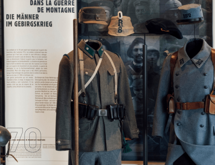 Historial du HWK à Wattwiller en Alsace - Uniformes de la 1ere guerre mondiale