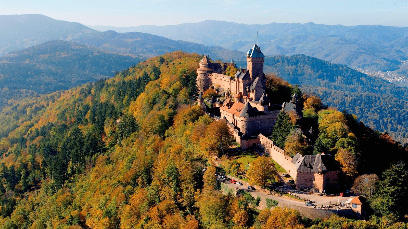Castles of Alsace, a unique heritage in Europe