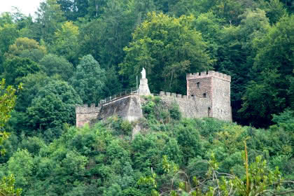 Château de Schirmeck. Crédit photo : Office de tourisme de la vallée de la Bruche