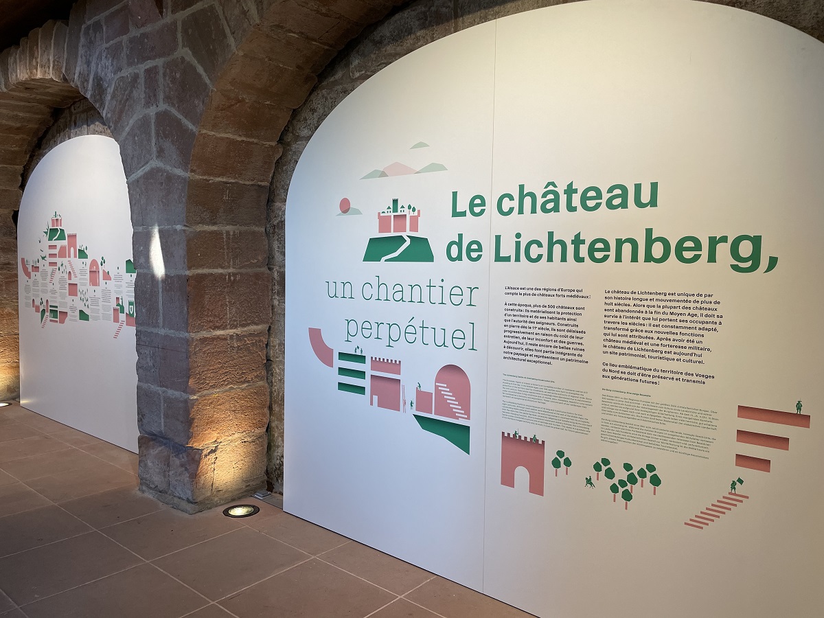 Exposition Le château de Lichtenberg, un chantier perpétuel
