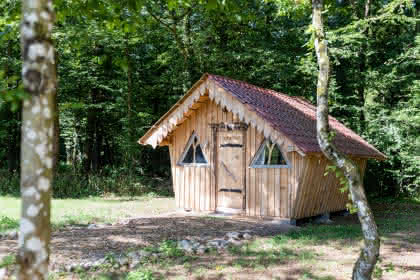 Cabane de Gretel © Camping les Castors