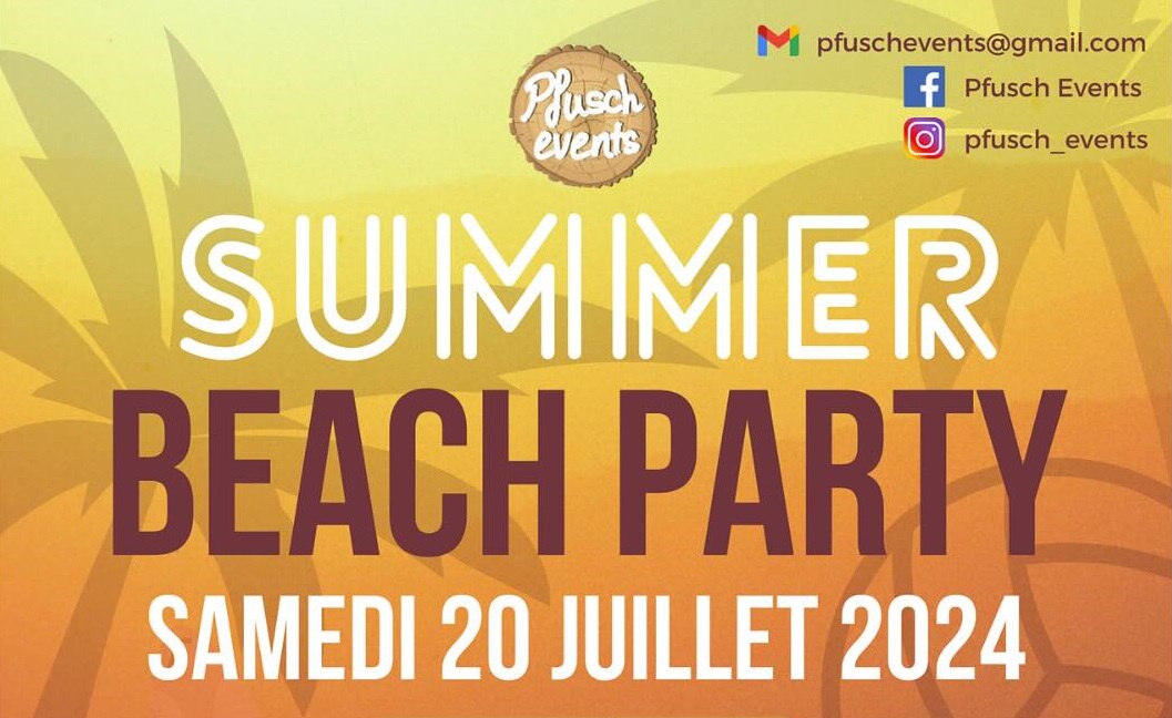 Summer Beach Party Le 20 juil 2024